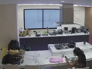 Camsoda Nude Webcam of voyeurcam-casa-salsa-kitchen