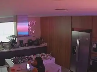 Camsoda Free Live Porn of voyeurcam-casa-salsa-kitchen