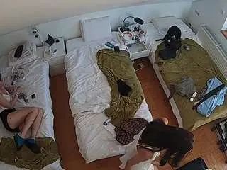 Camsoda Private Sex Chat of voyeurcam-julmodels-bed-7