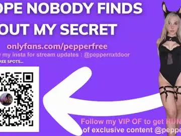 Chaturbate Free Porn Cam of pepperxminthe