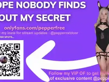 Chaturbate Live Porn of pepperxminthe