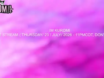 Chaturbate Sex Chat of kuromi_bush