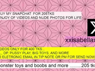 Chaturbate Nude Webcam of xxisabelaxxx