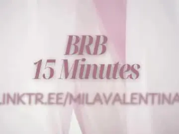 Chaturbate Sex Cam of milavalentinax