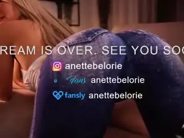 Chaturbate Best live sex cam show of anette_belorie