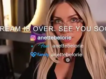 Chaturbate Private Sex Chat of anette_belorie