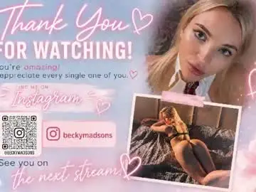 Chaturbate Live Sex of beckymadsons