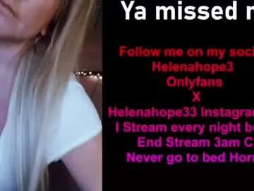 Chaturbate Live Sex of helena_hope