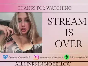 Chaturbate Nude Webcam of playwithmil