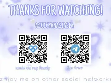 Chaturbate Free Live Porn of ajuicyanastasia