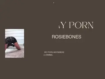Chaturbate Adult Webcams of rosiebones