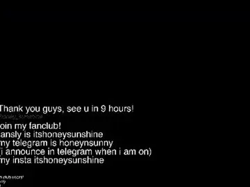Chaturbate Nude Webcam of honey_sunshine