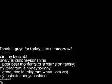 Chaturbate Best live sex cam show of honey_sunshine