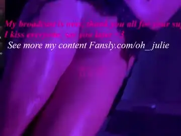 Chaturbate Free Porn Cam of oh_julie